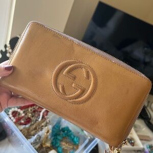 Gucci soho wallet with tassel